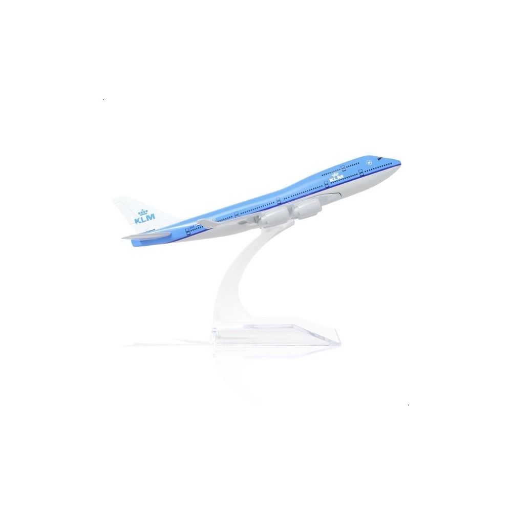 10N35/ 400 NL-KLM 747 Model Plane -Diecast Metal Airplane Model Kits with Stand